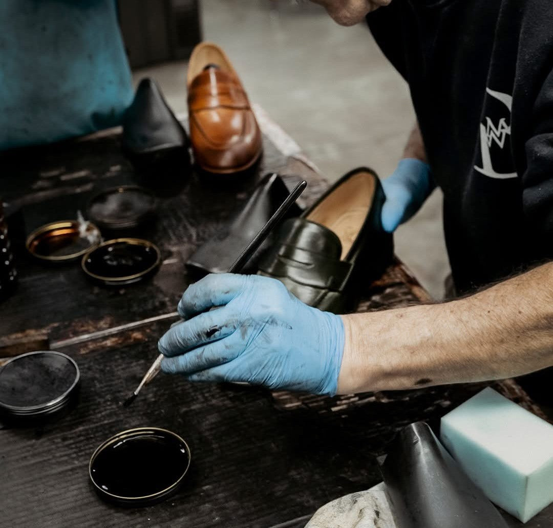 Brecos Herrenschuhe - Handgefertigt und Handgefärbt in Italien, bei Sisento