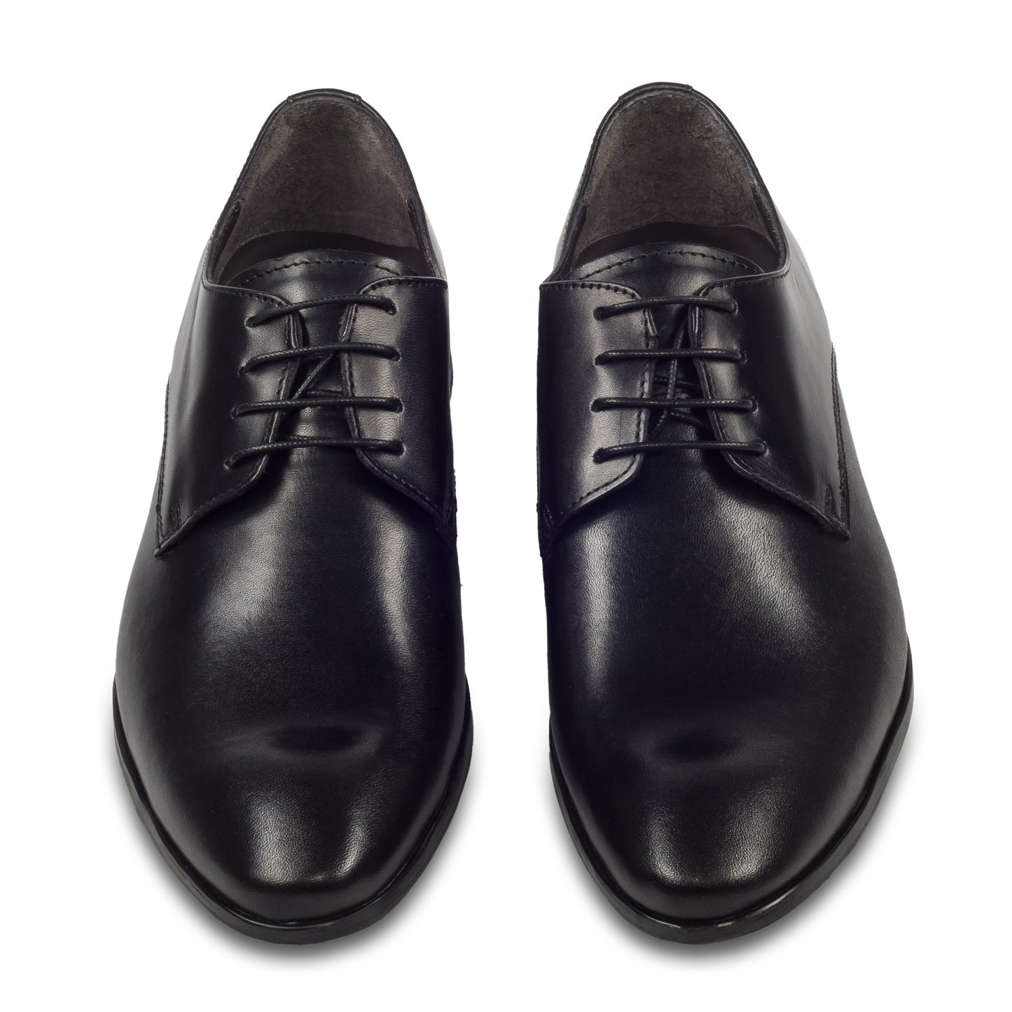 Nicola Benson | Plain Derby Anzugschuhe schwarz