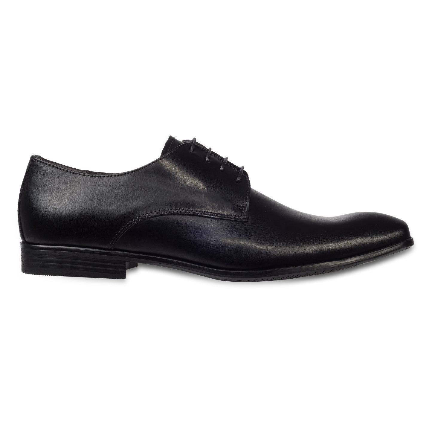 Nicola Benson | Plain Derby Anzugschuhe schwarz