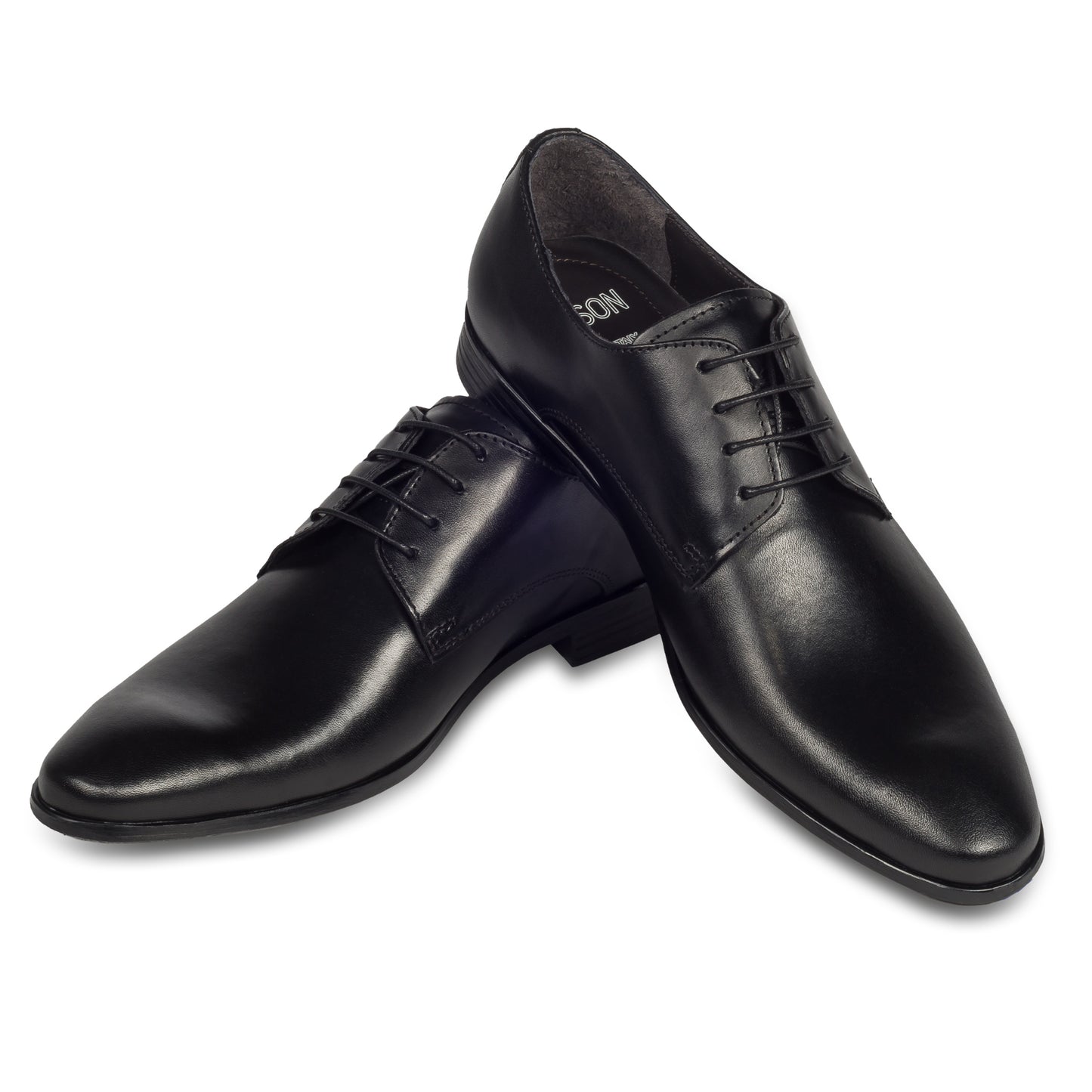 Nicola Benson | Plain Derby Anzugschuhe schwarz