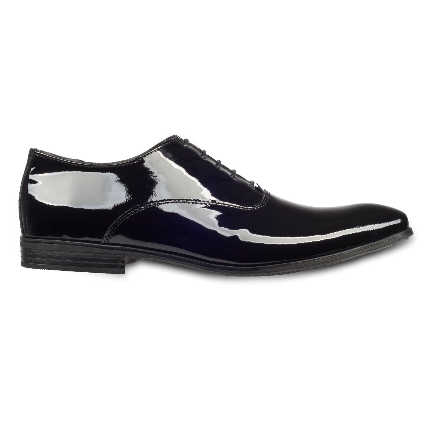 Nicola Benson | Italienische Lackschuhe Oxford schwarz. Letzte Gr. 42/42.5 SALE!